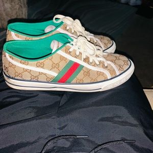 Gucci monogram shoes